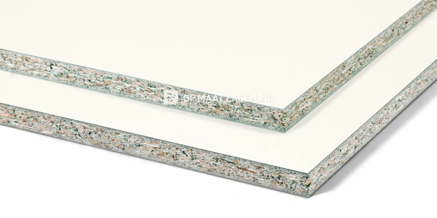 Order UNILIN Evola moisture resistant chipboard 025 TST Front white cut to  size online | OPMAATZAGEN.nl